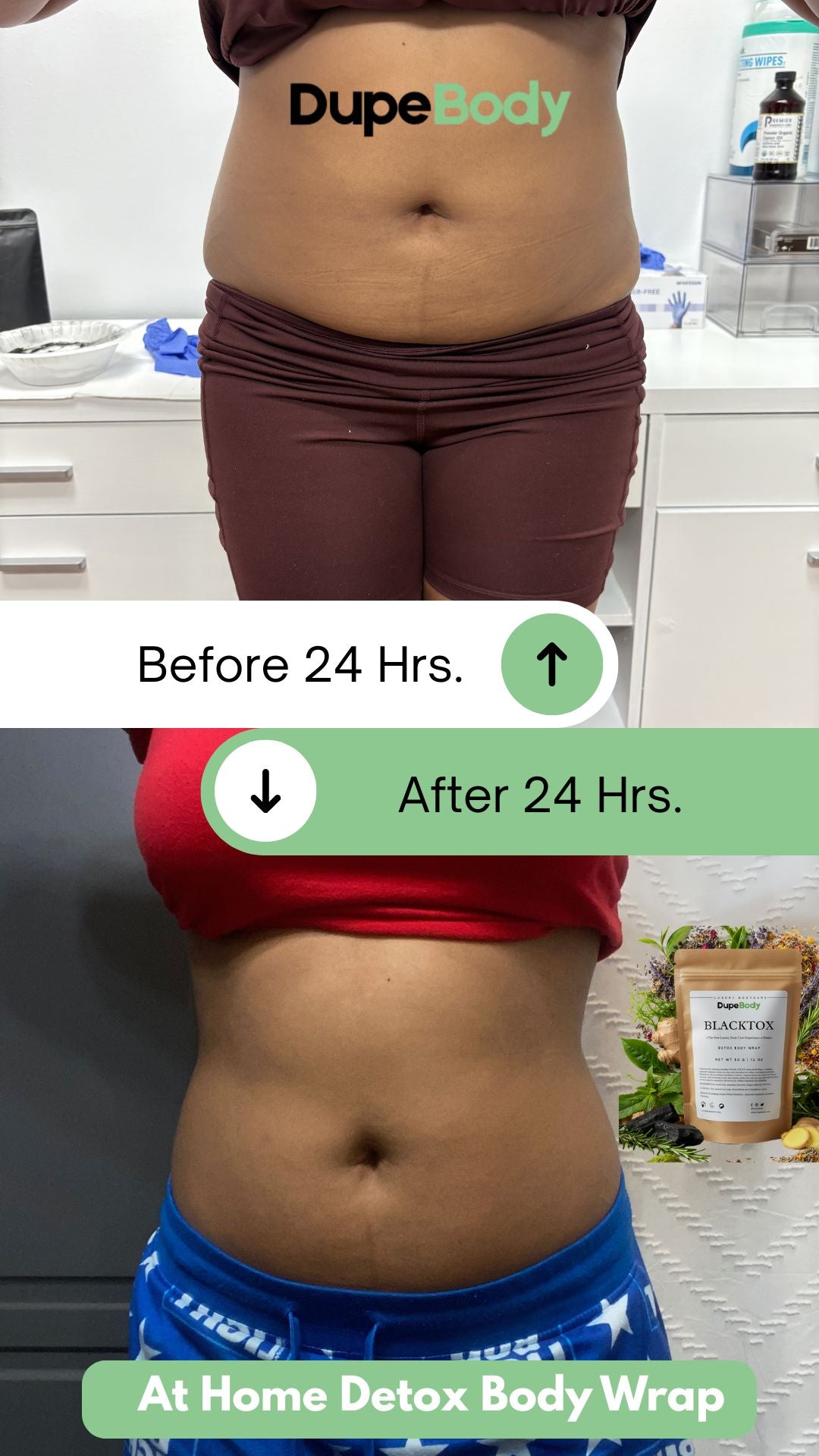 BlackTox Detox Body Wrap